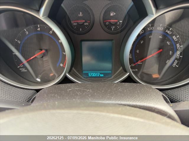 20262125 :رقم المزاد ، 1G1PC5SB8F7237250 vin ، 2015 Chevrolet Cruze Lt Turbo مزاد بيع
