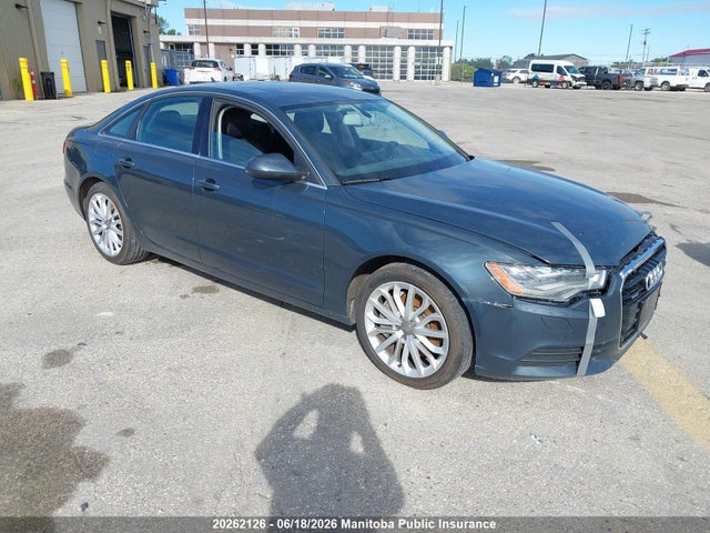 20262126 :رقم المزاد ، WAUHGCFC1CN066773 vin ، 2012 Audi A6 3.0t Quattro مزاد بيع