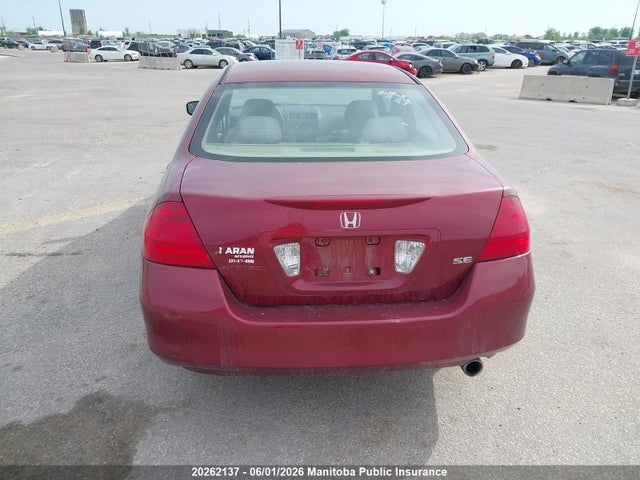 Aukcja sprzedaży 2006 Honda Accord Se, vin: 1HGCM56326A812257, numer aukcji: 20262137