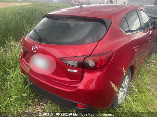 20262155 :رقم المزاد ، 3MZBM1L75FM192742 vin ، 2015 Mazda Mazda3 Sport Gs Sky مزاد بيع