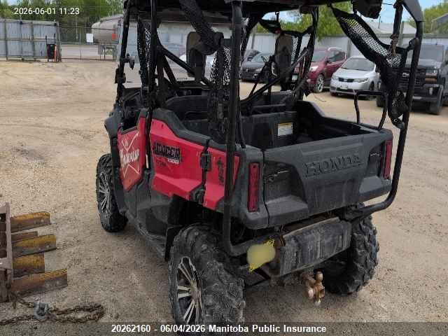 Aukcja sprzedaży 2017 Honda Sxs1000-5 Pioneer Eps 4x4, vin: 1HFVE0440H4100579, numer aukcji: 20262160