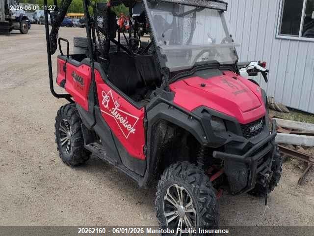 Aukcja sprzedaży 2017 Honda Sxs1000-5 Pioneer Eps 4x4, vin: 1HFVE0440H4100579, numer aukcji: 20262160