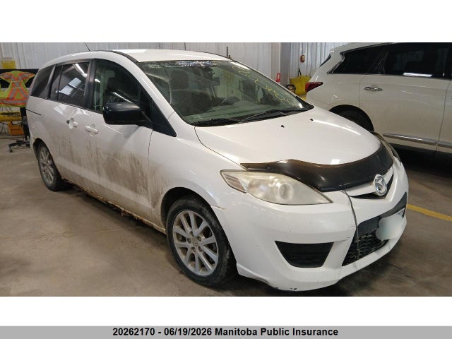 2010 Mazda 5 Mazda Gs მანქანა იყიდება აუქციონზე, vin: JM1CR2W30A0366638, აუქციონის ნომერი: 20262170