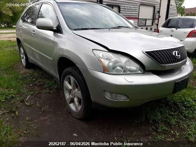 20262187 :رقم المزاد ، 2T2HA31U95C057311 vin ، 2005 Lexus Rx330 مزاد بيع
