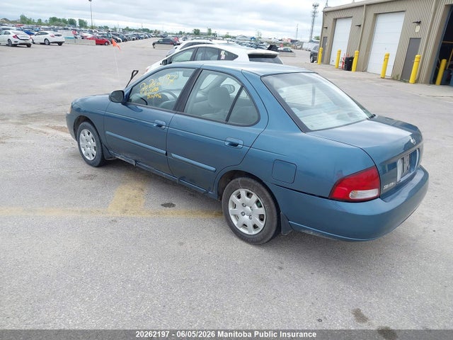 Продаж на аукціоні авто 2001 Nissan Sentra Gxe, vin: 3N1CB51D01L447442, номер лоту: 20262197