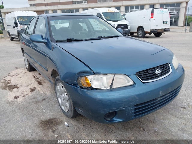 Продаж на аукціоні авто 2001 Nissan Sentra Gxe, vin: 3N1CB51D01L447442, номер лоту: 20262197