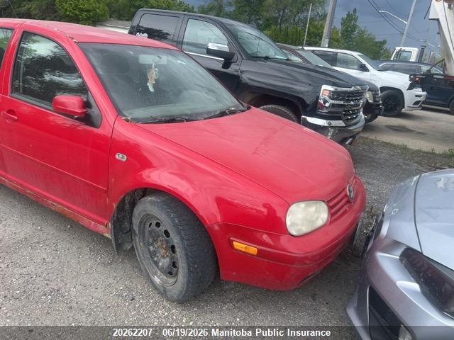 Aukcja sprzedaży 2003 Volkswagen Golf Cl, vin: 9BWEK21J034037488, numer aukcji: 20262207