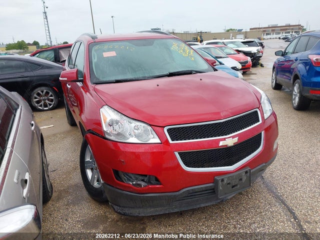 2012 Chevrolet Traverse Lt მანქანა იყიდება აუქციონზე, vin: 1GNKRJED5CJ212849, აუქციონის ნომერი: 20262212