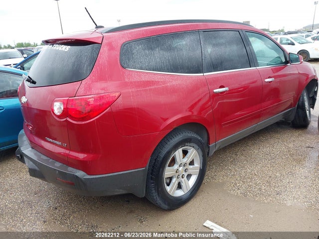 2012 Chevrolet Traverse Lt მანქანა იყიდება აუქციონზე, vin: 1GNKRJED5CJ212849, აუქციონის ნომერი: 20262212