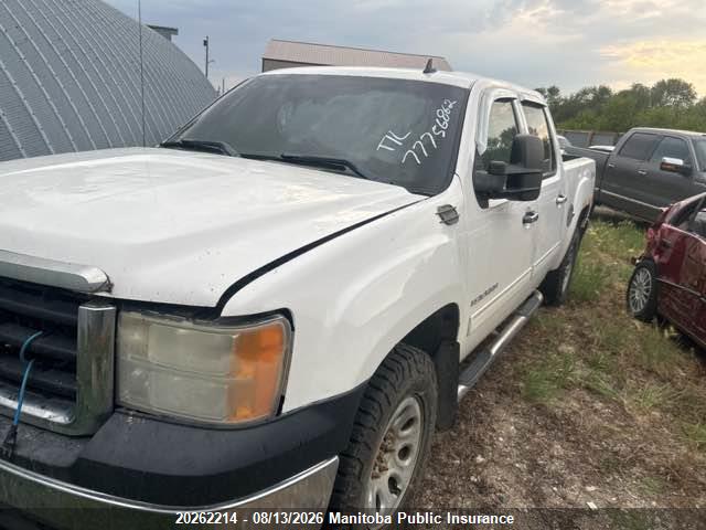 2009 Gmc Sierra 1500 Wt Crew Cab მანქანა იყიდება აუქციონზე, vin: 3GTEK13C19G148176, აუქციონის ნომერი: 20262214