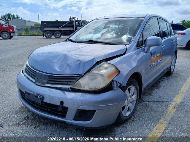 2009 Nissan Versa 1.8 Sl მანქანა იყიდება აუქციონზე, vin: 3N1BC13E59L421986, აუქციონის ნომერი: 20262218