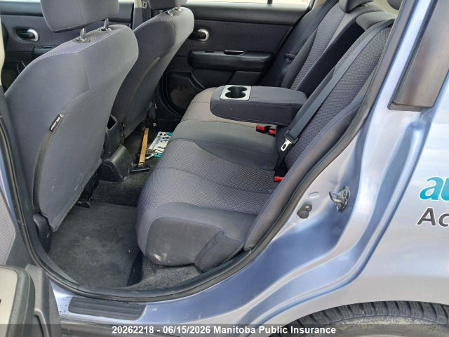 2009 Nissan Versa 1.8 Sl მანქანა იყიდება აუქციონზე, vin: 3N1BC13E59L421986, აუქციონის ნომერი: 20262218