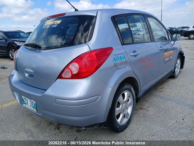 2009 Nissan Versa 1.8 Sl მანქანა იყიდება აუქციონზე, vin: 3N1BC13E59L421986, აუქციონის ნომერი: 20262218
