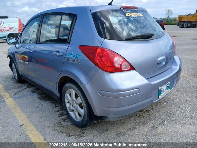 2009 Nissan Versa 1.8 Sl მანქანა იყიდება აუქციონზე, vin: 3N1BC13E59L421986, აუქციონის ნომერი: 20262218