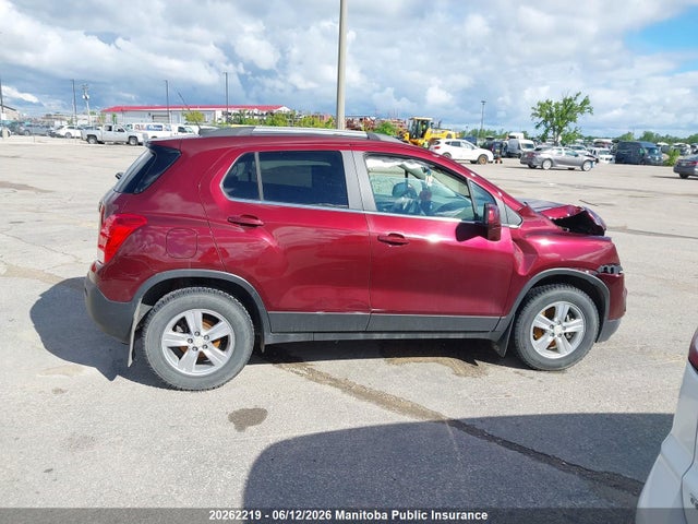 Chevrolet Trax Lt 2016 3GNCJPSB1GL261353 Image 12
