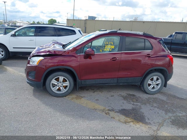 Chevrolet Trax Lt 2016 3GNCJPSB1GL261353 Image 13