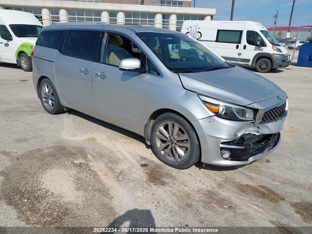 2015 Kia Sedona Sxl მანქანა იყიდება აუქციონზე, vin: KNDME5C13F6075236, აუქციონის ნომერი: 20262234
