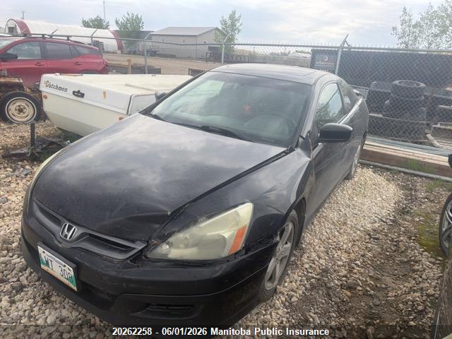 20262258 :رقم المزاد ، 1HGCM816X6A004578 vin ، 2006 Honda Accord Ex-v6 مزاد بيع