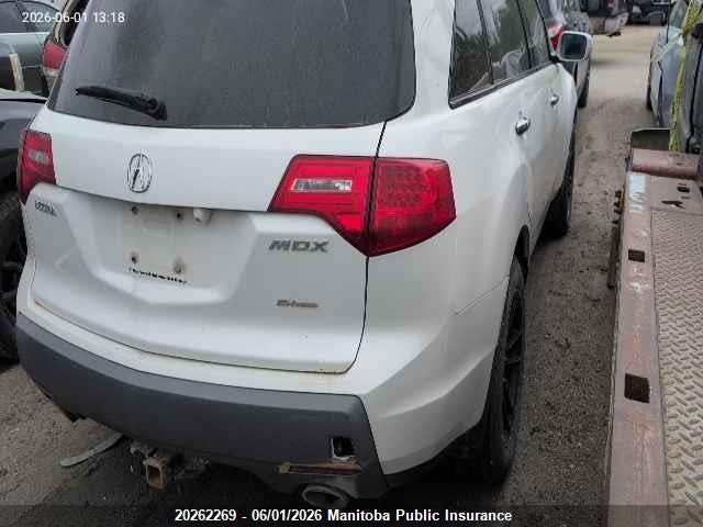 20262269 :رقم المزاد ، 2HNYD28508H000911 vin ، 2008 Acura Mdx Tech مزاد بيع