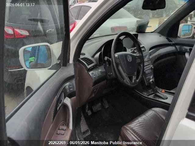 20262269 :رقم المزاد ، 2HNYD28508H000911 vin ، 2008 Acura Mdx Tech مزاد بيع