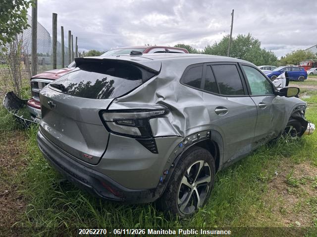 Продаж на аукціоні авто 2024 Chevrolet Trax Rs, vin: KL77LGE21RC006813, номер лоту: 20262270