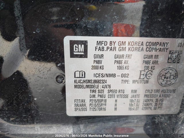 Buick Encore 2018 KL4CJHSM2JB682324 Image 9