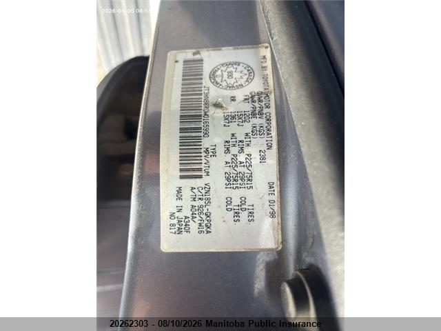1998 Toyota 4runner Sr5 V6 მანქანა იყიდება აუქციონზე, vin: JT3HN86R0W0165990, აუქციონის ნომერი: 20262303