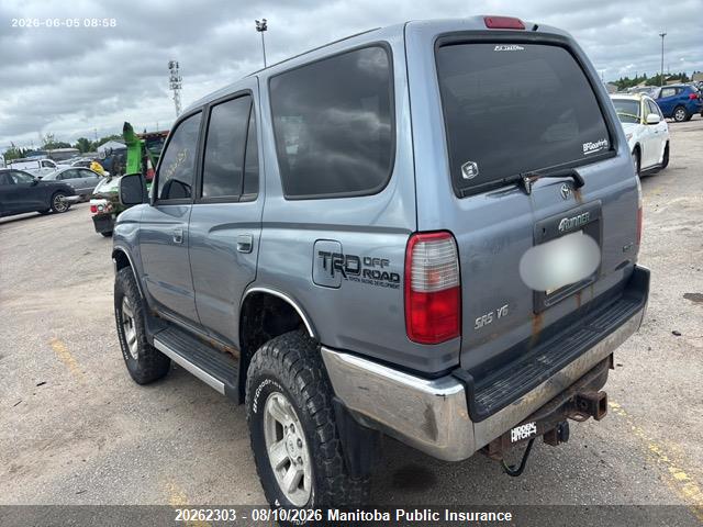 1998 Toyota 4runner Sr5 V6 მანქანა იყიდება აუქციონზე, vin: JT3HN86R0W0165990, აუქციონის ნომერი: 20262303