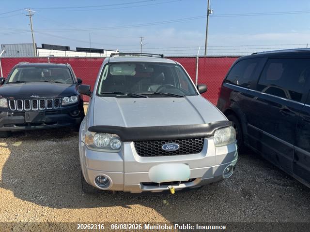 Продажа на аукционе авто 2006 Ford Escape Limited V6, vin: 1FMYU94186KC86087, номер лота: 20262316