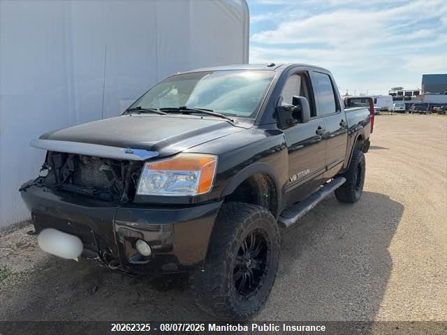 20262325 :رقم المزاد ، 1N6AA07CX9N304032 vin ، 2009 Nissan Titan 5.6 Pro-4x Crew Cab مزاد بيع