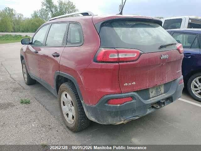 20262328 :رقم المزاد ، 1C4PJMAS2EW322257 vin ، 2014 Jeep Cherokee Sport مزاد بيع