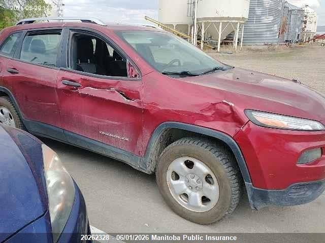20262328 :رقم المزاد ، 1C4PJMAS2EW322257 vin ، 2014 Jeep Cherokee Sport مزاد بيع