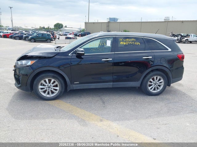 2019 Kia Sorento Lx მანქანა იყიდება აუქციონზე, vin: 5XYPGDA35KG455224, აუქციონის ნომერი: 20262338