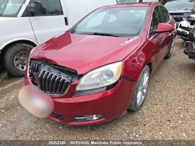 2012 Buick Verano მანქანა იყიდება აუქციონზე, vin: 1G4PS5SK2C4125952, აუქციონის ნომერი: 20262340