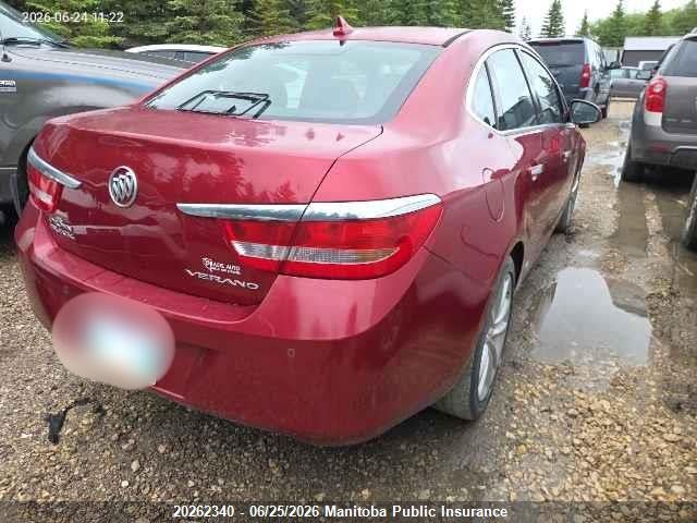 2012 Buick Verano მანქანა იყიდება აუქციონზე, vin: 1G4PS5SK2C4125952, აუქციონის ნომერი: 20262340