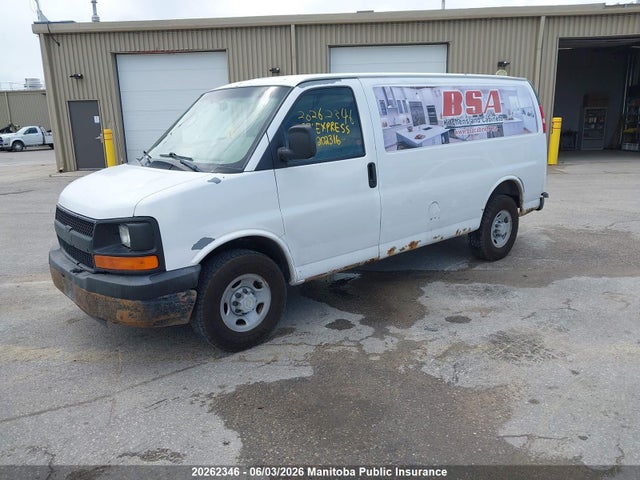 Aukcja sprzedaży 2007 Chevrolet Express 2500 Cargo Van, vin: 1GCGG25V771202316, numer aukcji: 20262346
