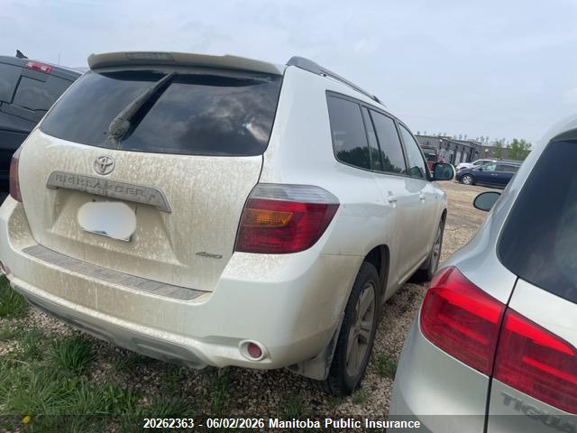 Продаж на аукціоні авто 2010 Toyota Highlander Sport V6, vin: 5TDEK3EH2AS020832, номер лоту: 20262363