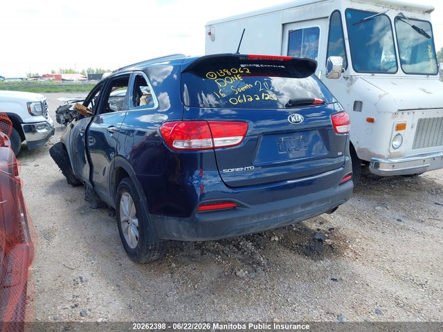 Продажа на аукционе авто 2016 Kia Sorento Lx, vin: 5XYPG4A3XGG138062, номер лота: 20262398