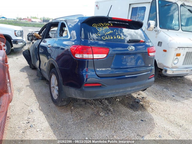 Продажа на аукционе авто 2016 Kia Sorento Lx, vin: 5XYPG4A3XGG138062, номер лота: 20262398