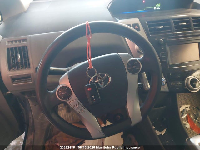 2012 Toyota Prius V მანქანა იყიდება აუქციონზე, vin: JTDZN3EUXC3121692, აუქციონის ნომერი: 20262486