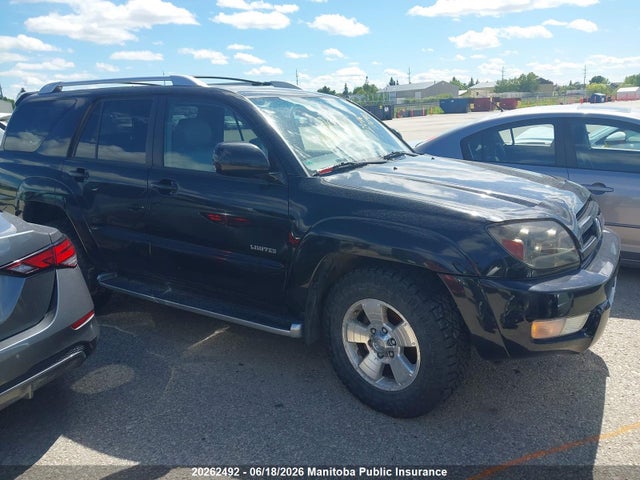 2003 Toyota 4runner Limited V8 მანქანა იყიდება აუქციონზე, vin: JTEBT17R930020970, აუქციონის ნომერი: 20262492