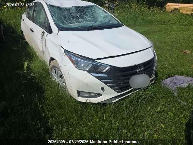 Aukcja sprzedaży 2025 Nissan Versa 1.6 S, vin: 3N1CN8DV5SL829190, numer aukcji: 20262505