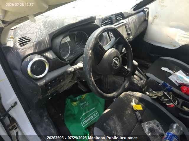 2025 Nissan Versa 1.6 S მანქანა იყიდება აუქციონზე, vin: 3N1CN8DV5SL829190, აუქციონის ნომერი: 20262505