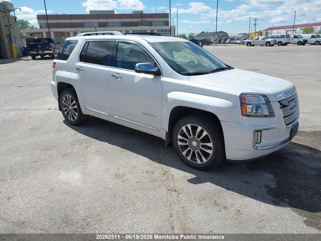 20262511 :رقم المزاد ، 2GKFLVE39G6180876 vin ، 2016 Gmc Terrain Denali V6 مزاد بيع