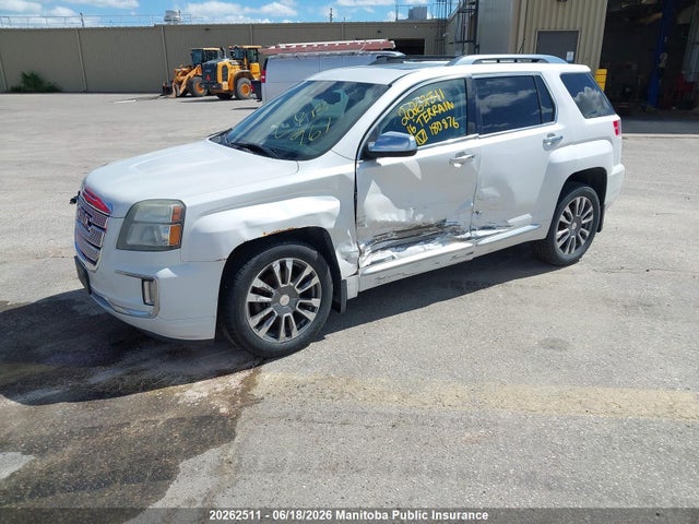 20262511 :رقم المزاد ، 2GKFLVE39G6180876 vin ، 2016 Gmc Terrain Denali V6 مزاد بيع