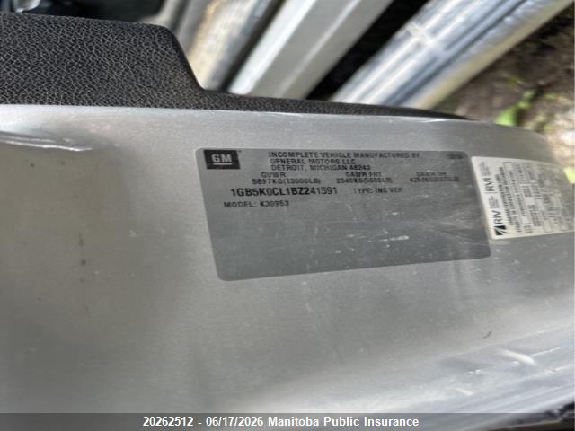 Продажа на аукционе авто 2011 Chevrolet Silverado 3500 Lt Ext Cab, vin: 1GB5K0CL1BZ241591, номер лота: 20262512