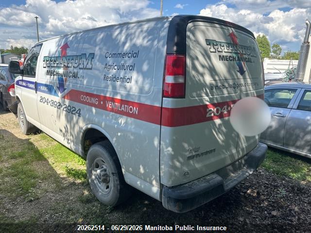 1GTW7AFP1P1205489 GMC Savana 2500 Cargo Van