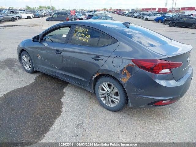 2020 Hyundai Elantra Preferred მანქანა იყიდება აუქციონზე, vin: KMHD84LF6LU907264, აუქციონის ნომერი: 20262519
