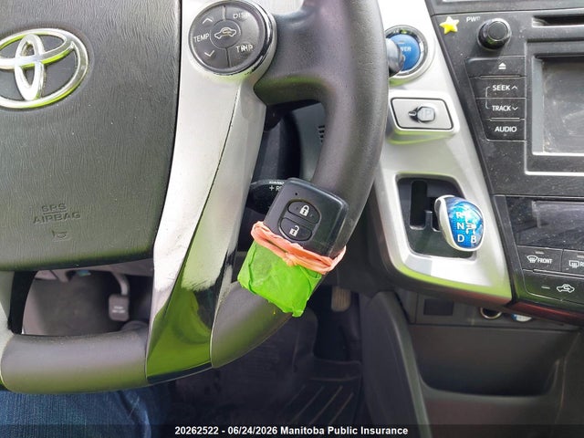 Aukcja sprzedaży 2013 Toyota Prius V, vin: JTDZN3EU7D3227583, numer aukcji: 20262522