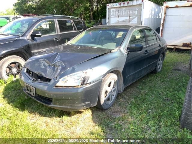 2004 Honda Accord Ex-l მანქანა იყიდება აუქციონზე, vin: 1HGCM56654A813099, აუქციონის ნომერი: 20262525
